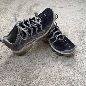Nike VaporMax Plus Black and Gray Shoes